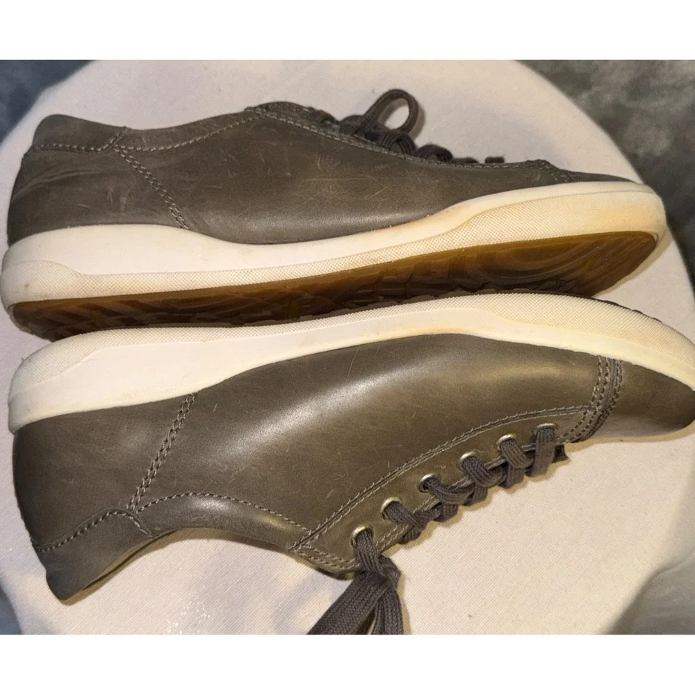 Josef Seibel Comfort Sneakers Minimalist Leather Lace Up Walking Shoes 38 sz 7
